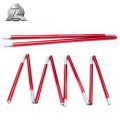 anodized telescopic aluminum tent pole China manufacturers